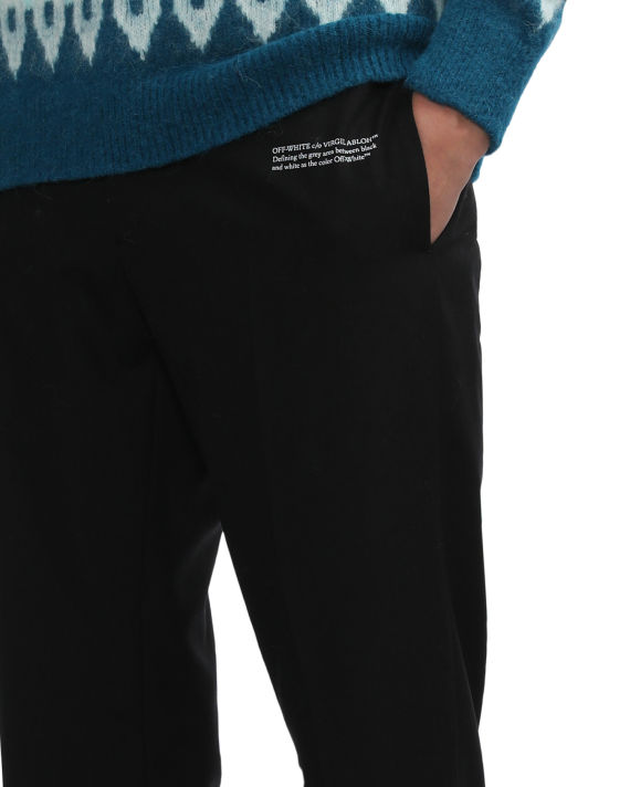 Logo tailored pants image number 4
