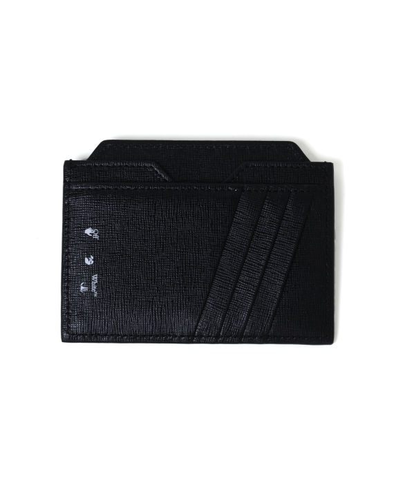 Off-White c/o Virgil Abloh Binder Clip Leather Card Holder in