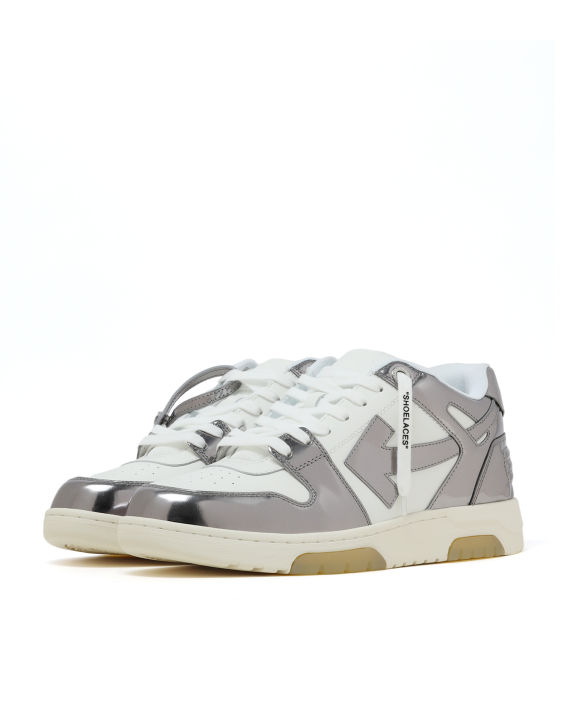 "Out of Office" mirror leather sneakers image number 2
