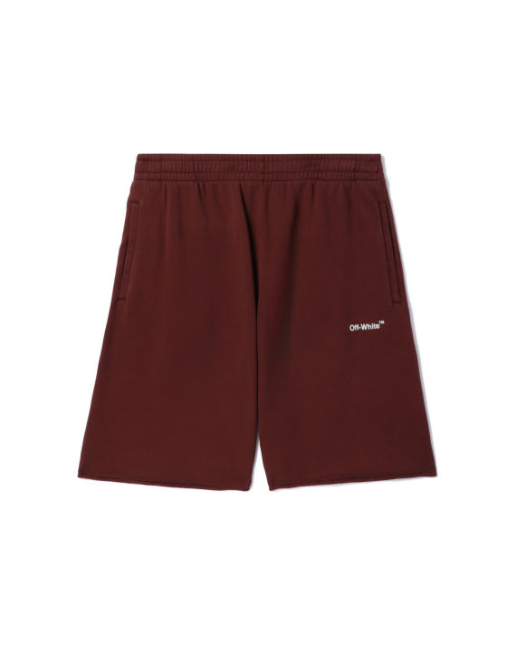 Diag Helvetica sweat shorts image number 0