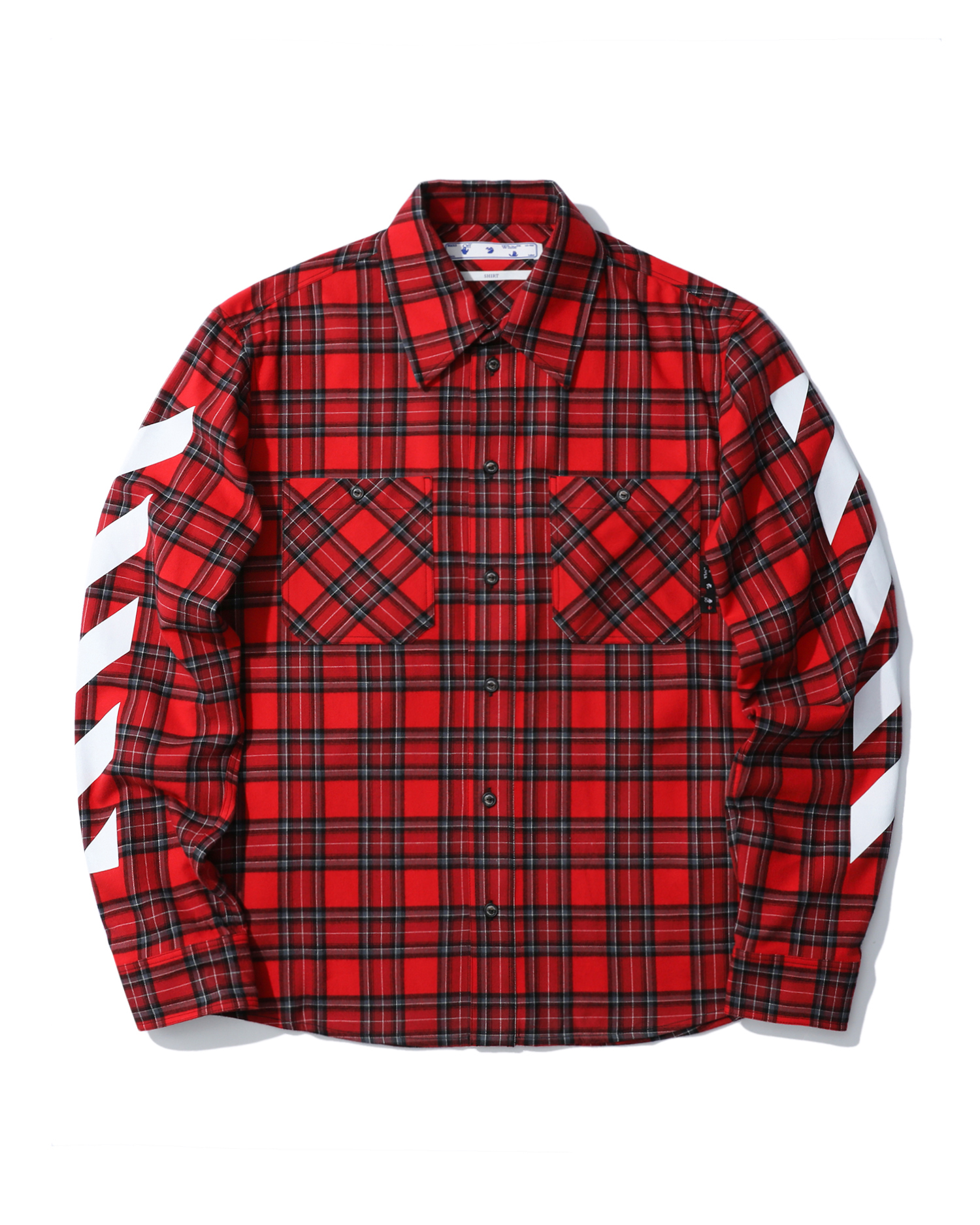 off white 13 flannel