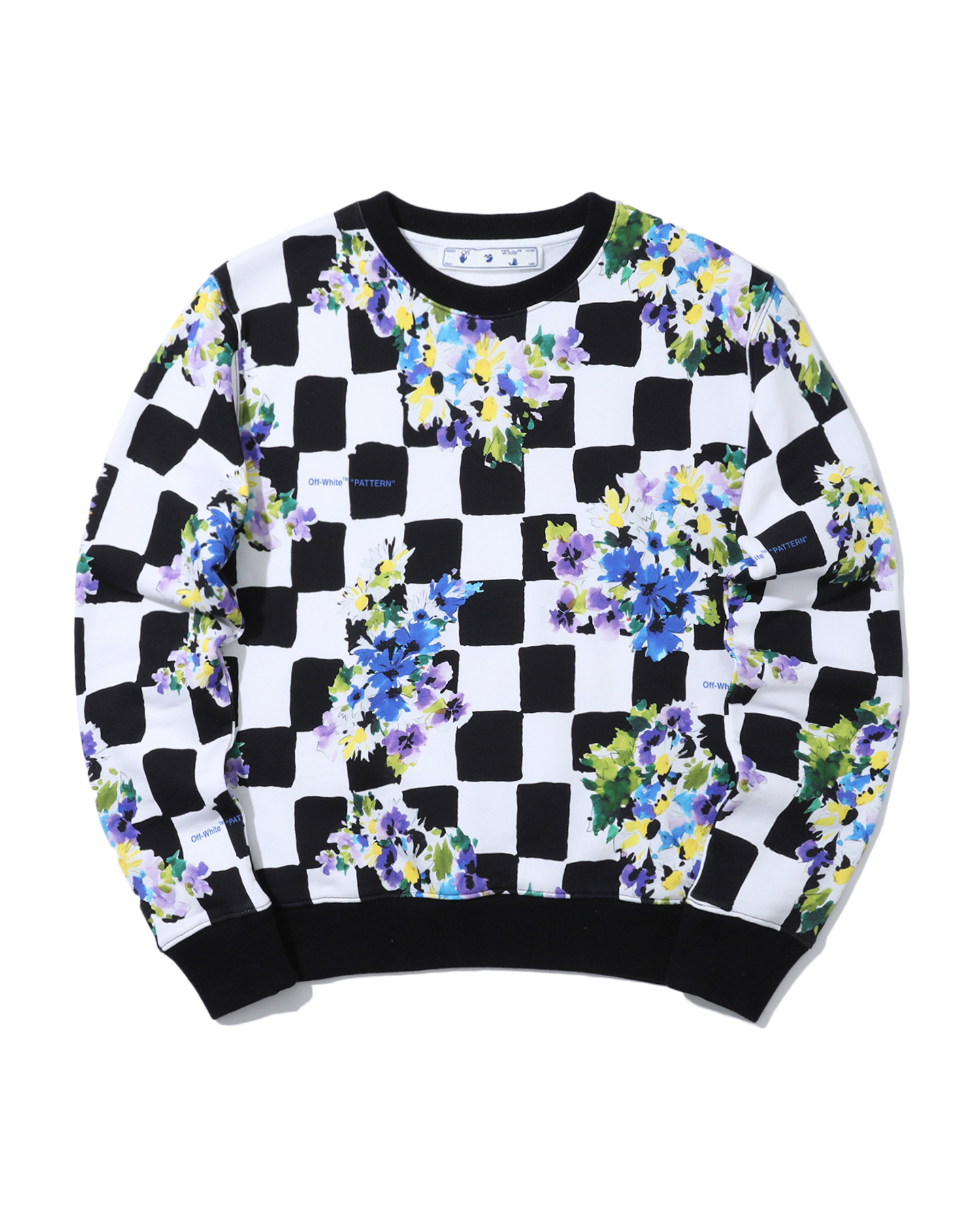Flowers crew neck sweatshirt| ITeSHOP