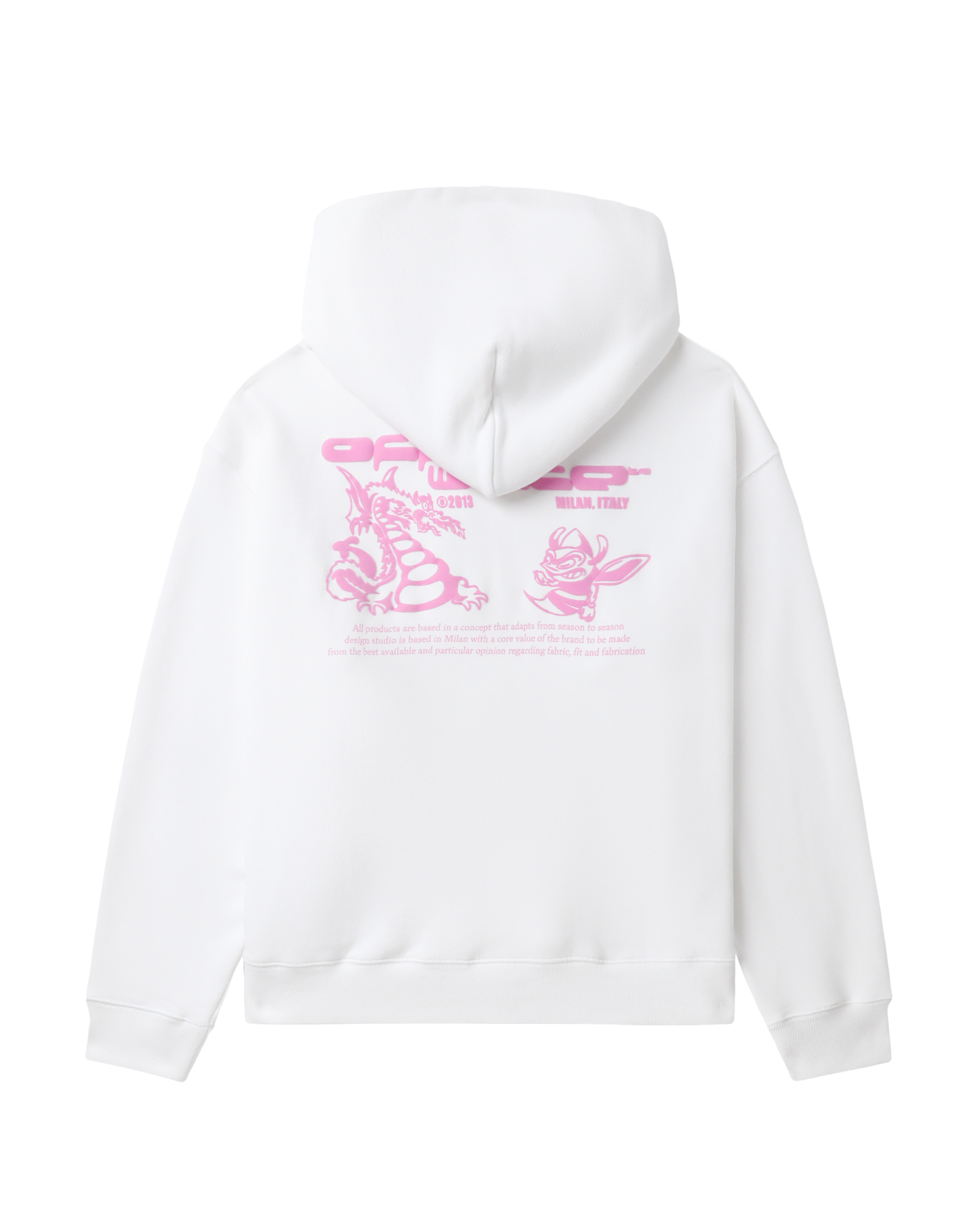Off-White™ Graphic back hoodie | ITeSHOP