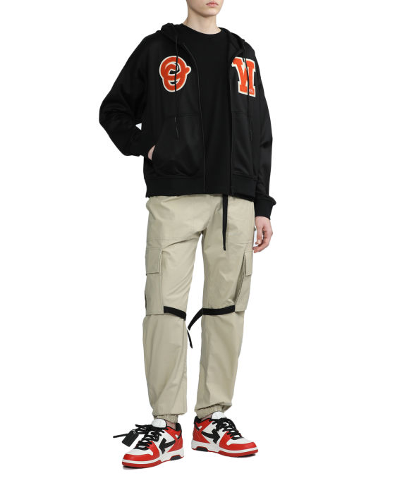 OW patch skate zip hoodie image number 1
