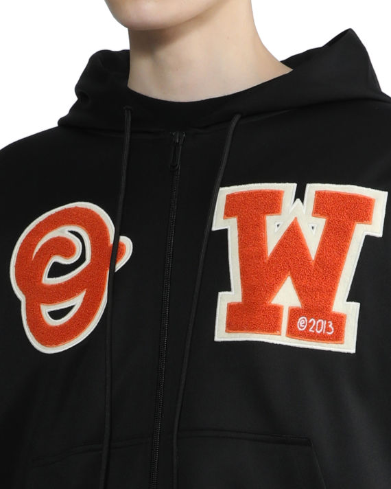 OW patch skate zip hoodie image number 4