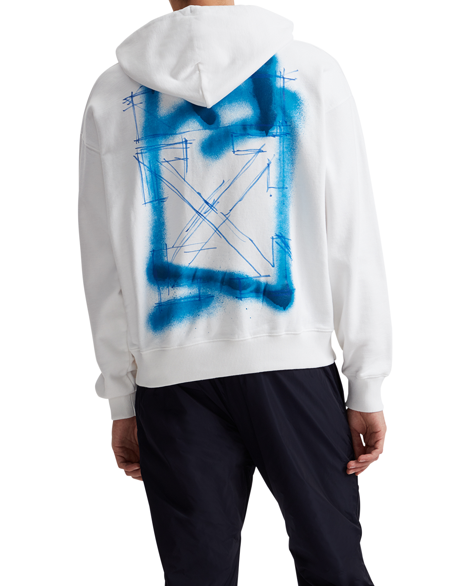 OFF-WHITE c/o VIRGIL ABLOH™ Spray Marker Skate hoodie| ITeSHOP