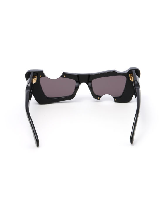 3D model Off-White Cady cut-out rectangular frame sunglasses VR