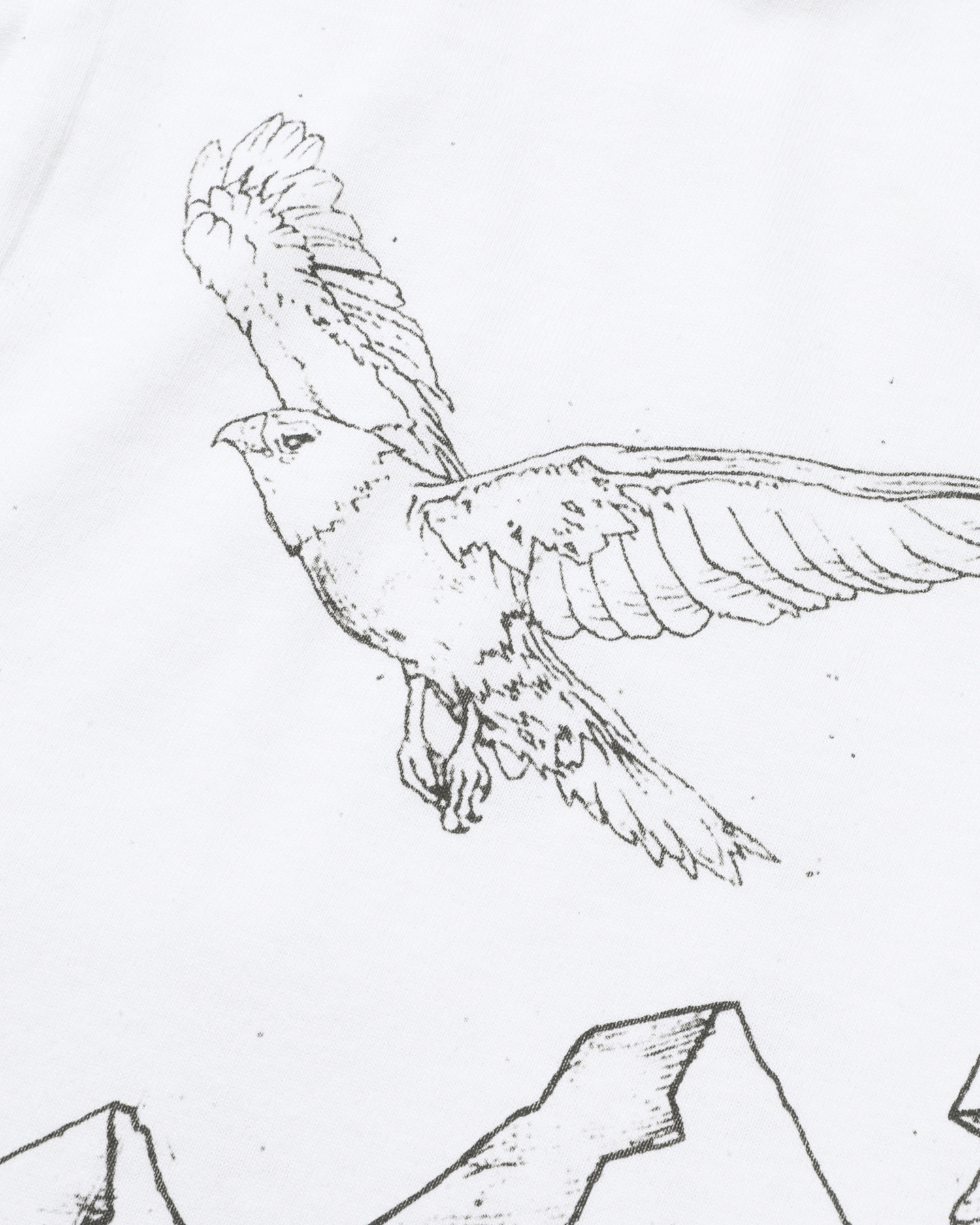 off white eagle tee