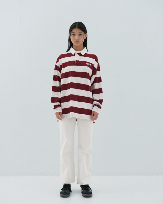 O!OI Striped polo shirt