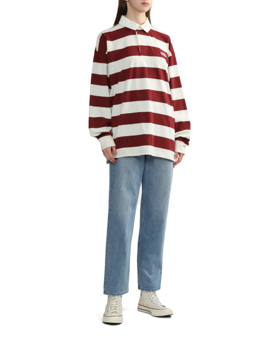 O!OI Striped polo shirt