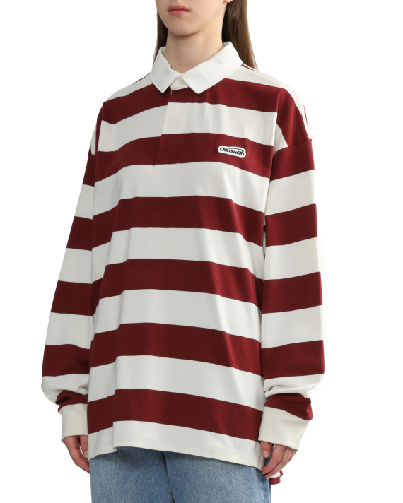 O!OI Striped polo shirt