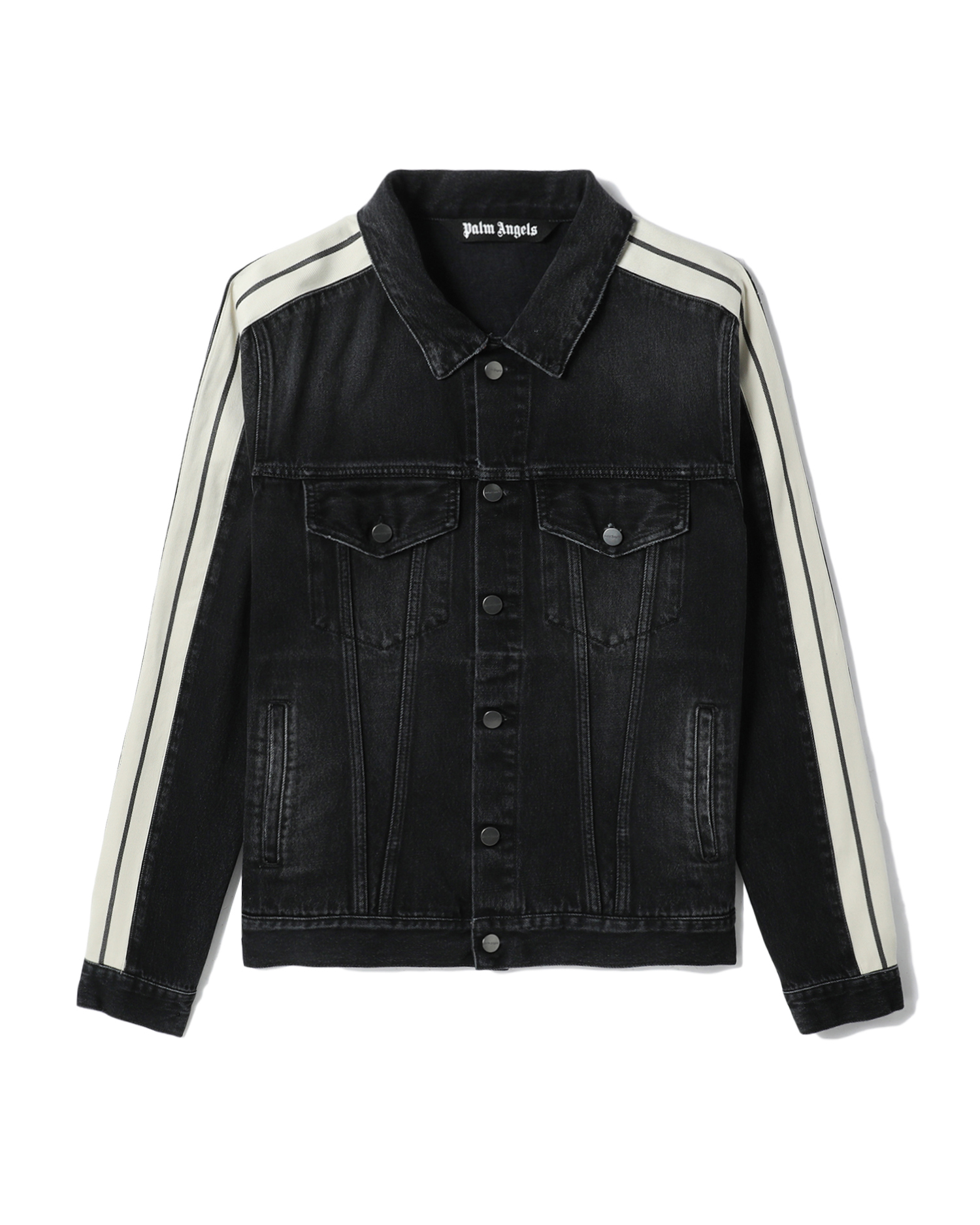 PALM ANGELS Track denim jacket| ITeSHOP