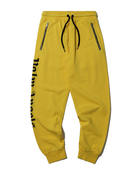 palm angels logo print jogger pants