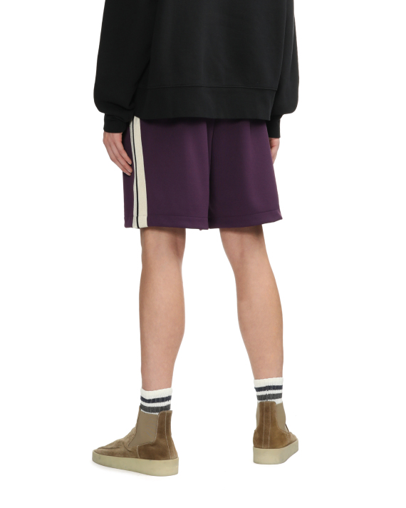 PALM ANGELS Classic logo track shorts