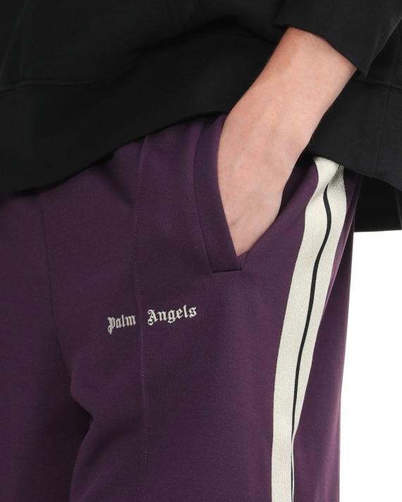 PALM ANGELS Classic logo track shorts