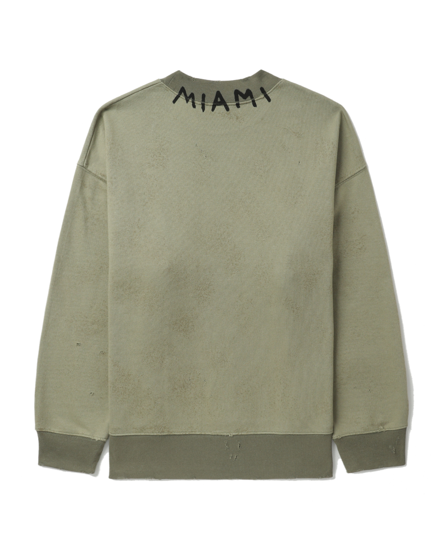PALM ANGELS Seasonal logo crew neck sweatshirt| ITeSHOP