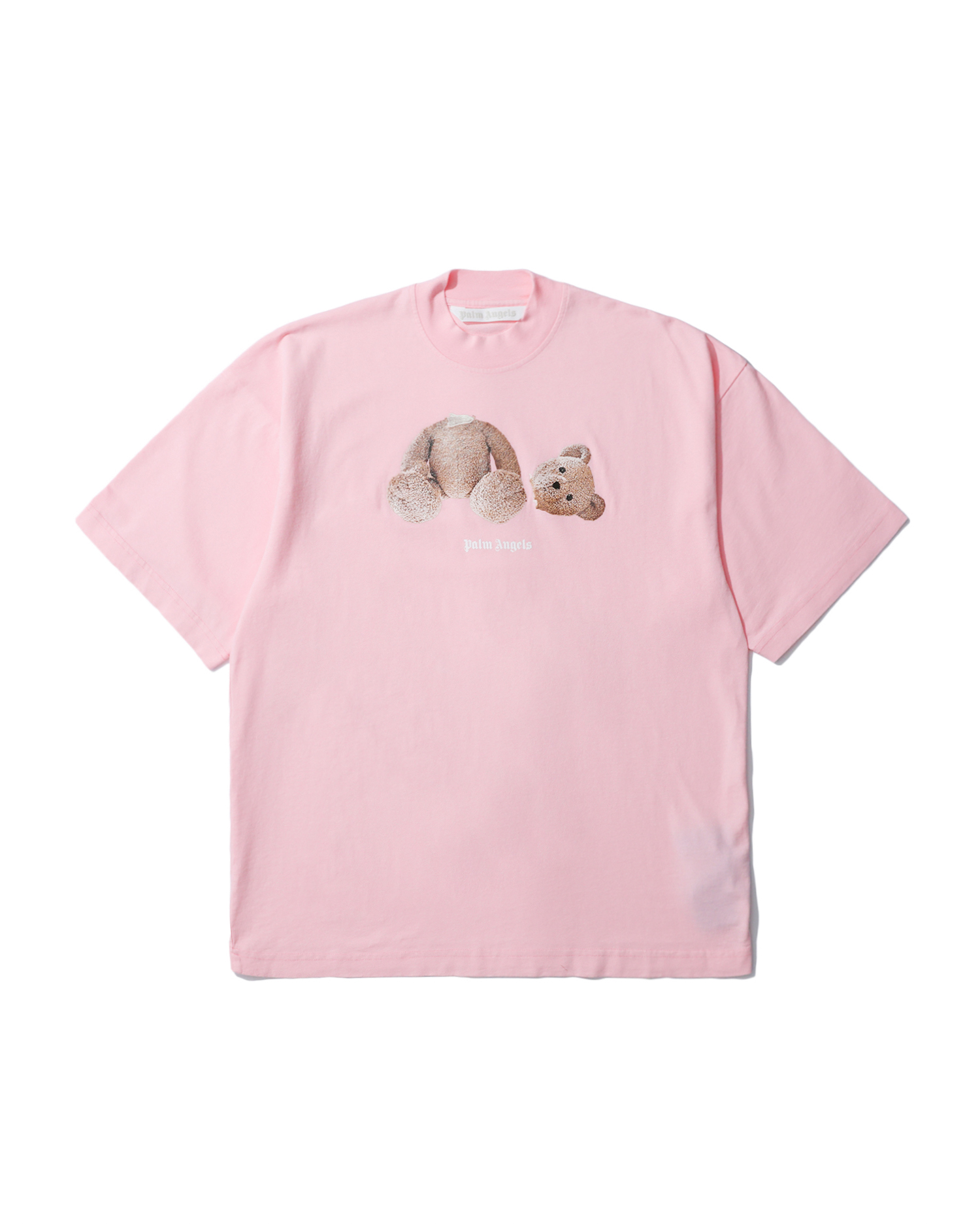 palm angels kill the bear t shirt pink