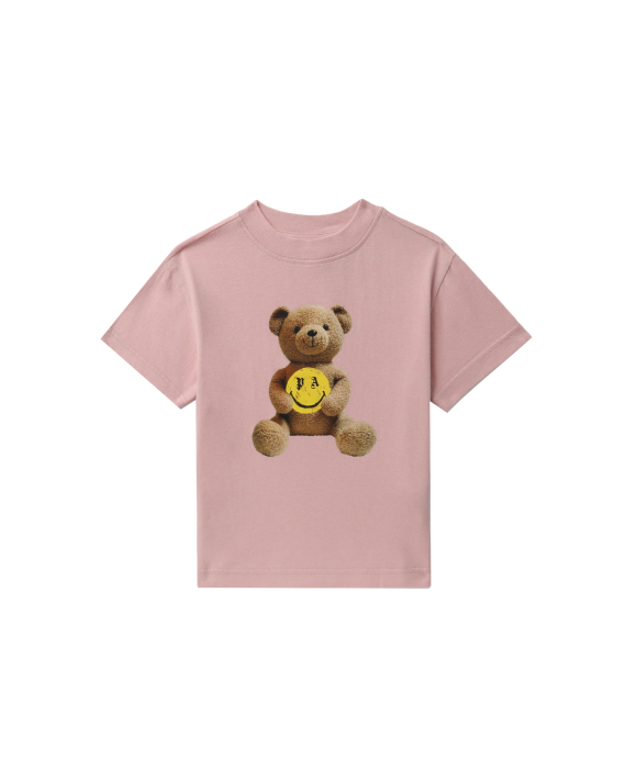 Pink t-shirt with teddy bear print Palm Angels