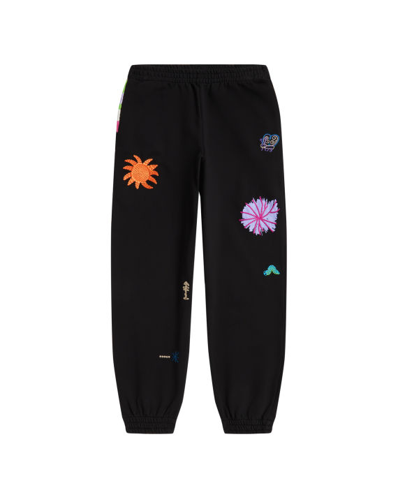 Bee Happy embroidered sweatpants image number 0
