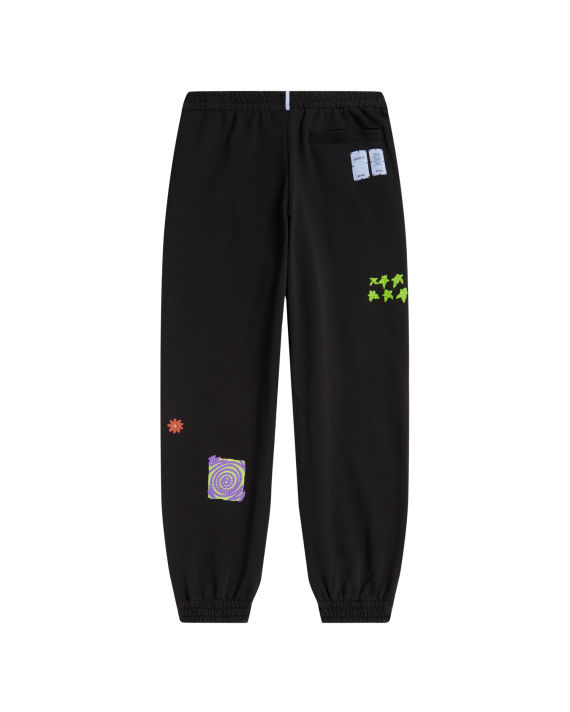 Bee Happy embroidered sweatpants image number 5