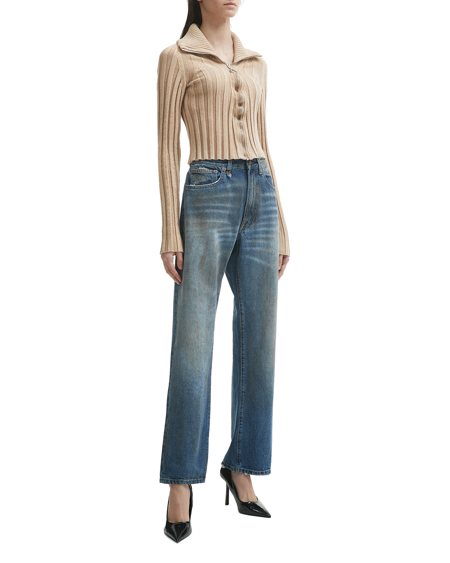 R13 Alice straight jeans ITeSHOP