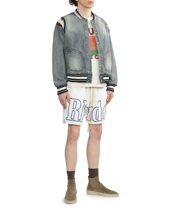 RHUDE Logo shorts