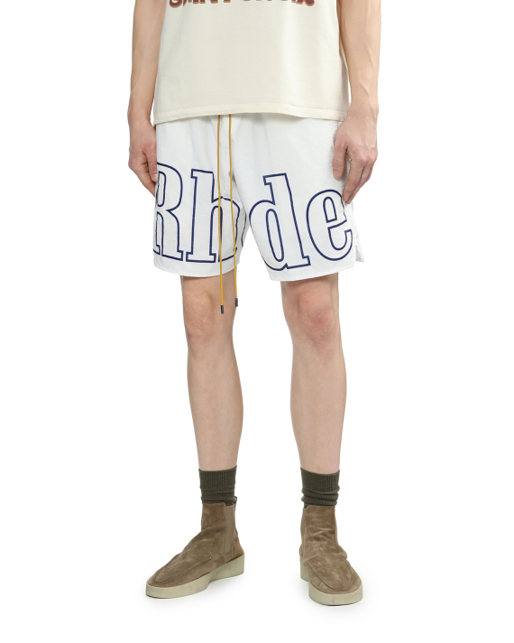 RHUDE Logo shorts