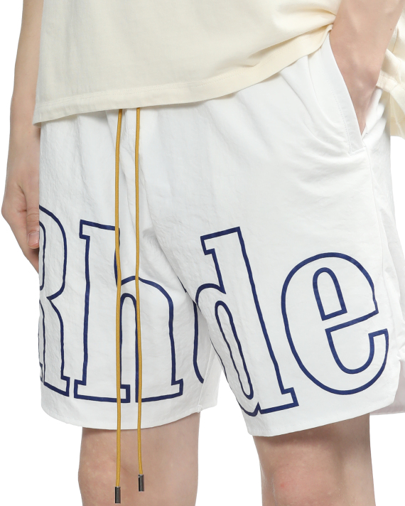 RHUDE Logo shorts