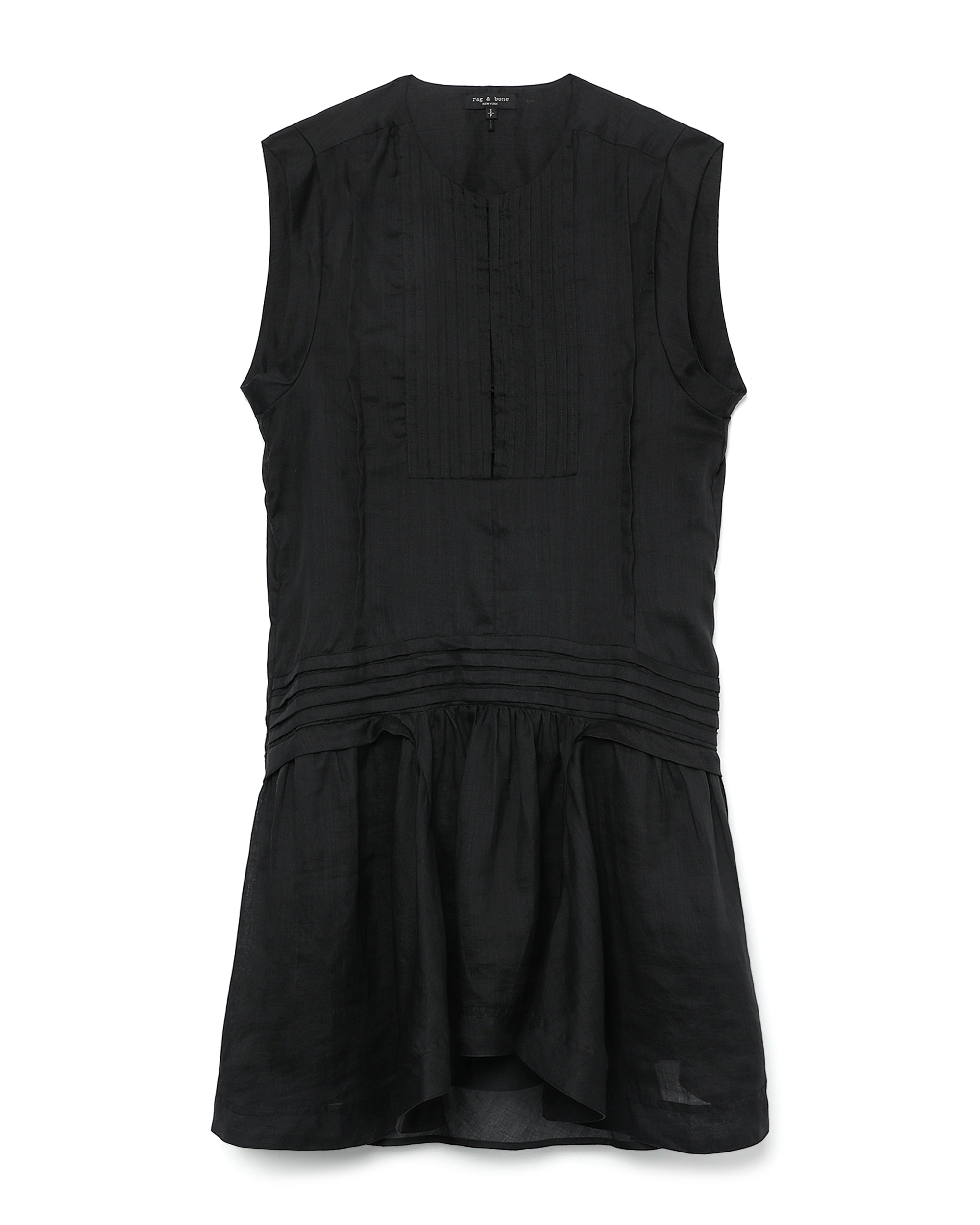 rag & bone Pintucked mini dress