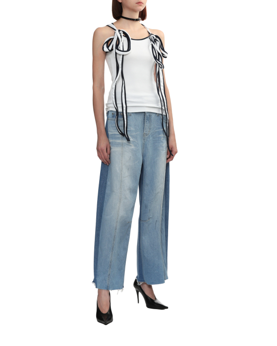 ROKH Double waist jeans