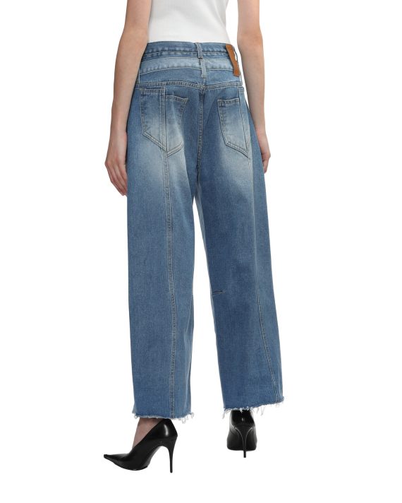 ROKH Double waist jeans