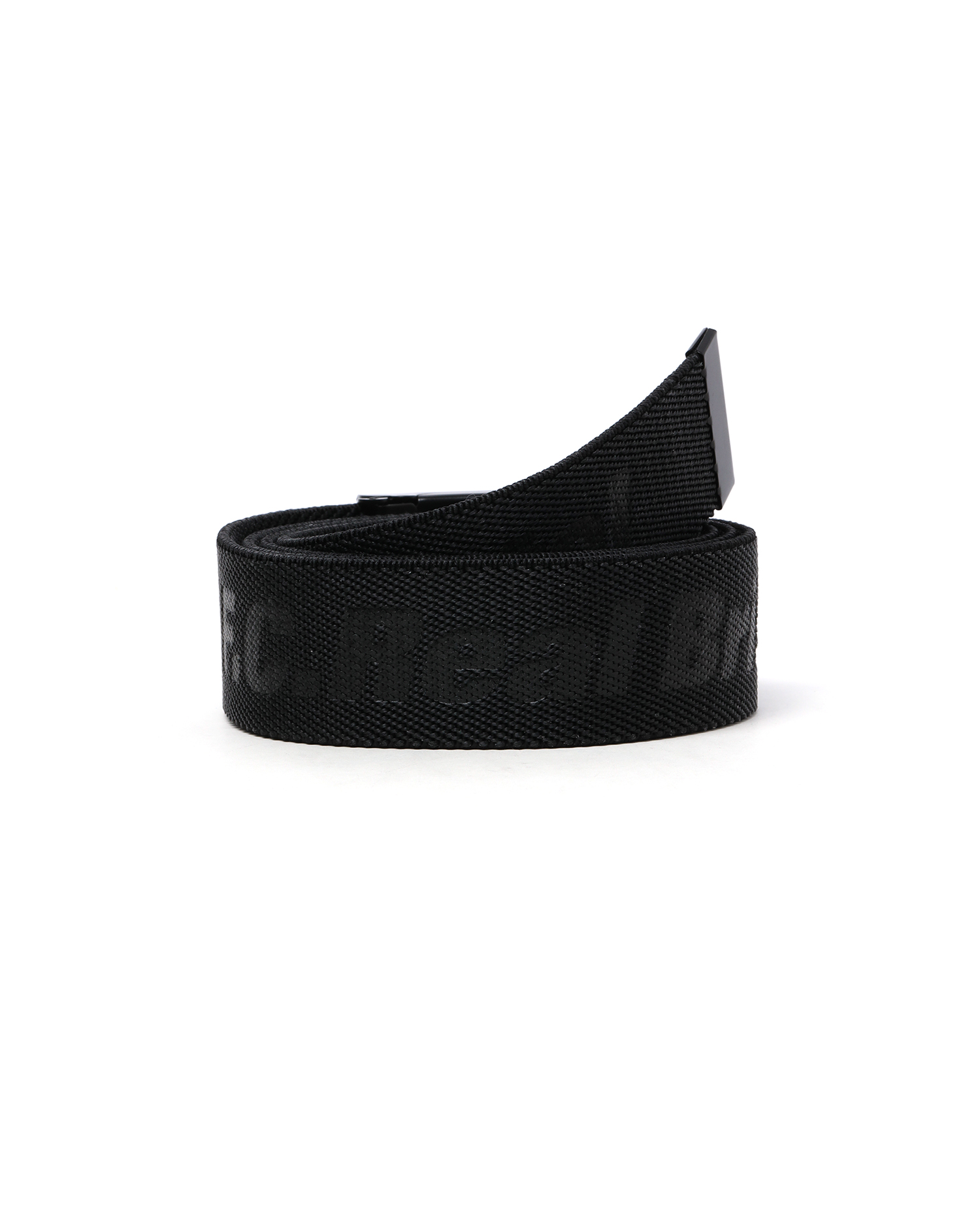 Emblem logo stretch belt