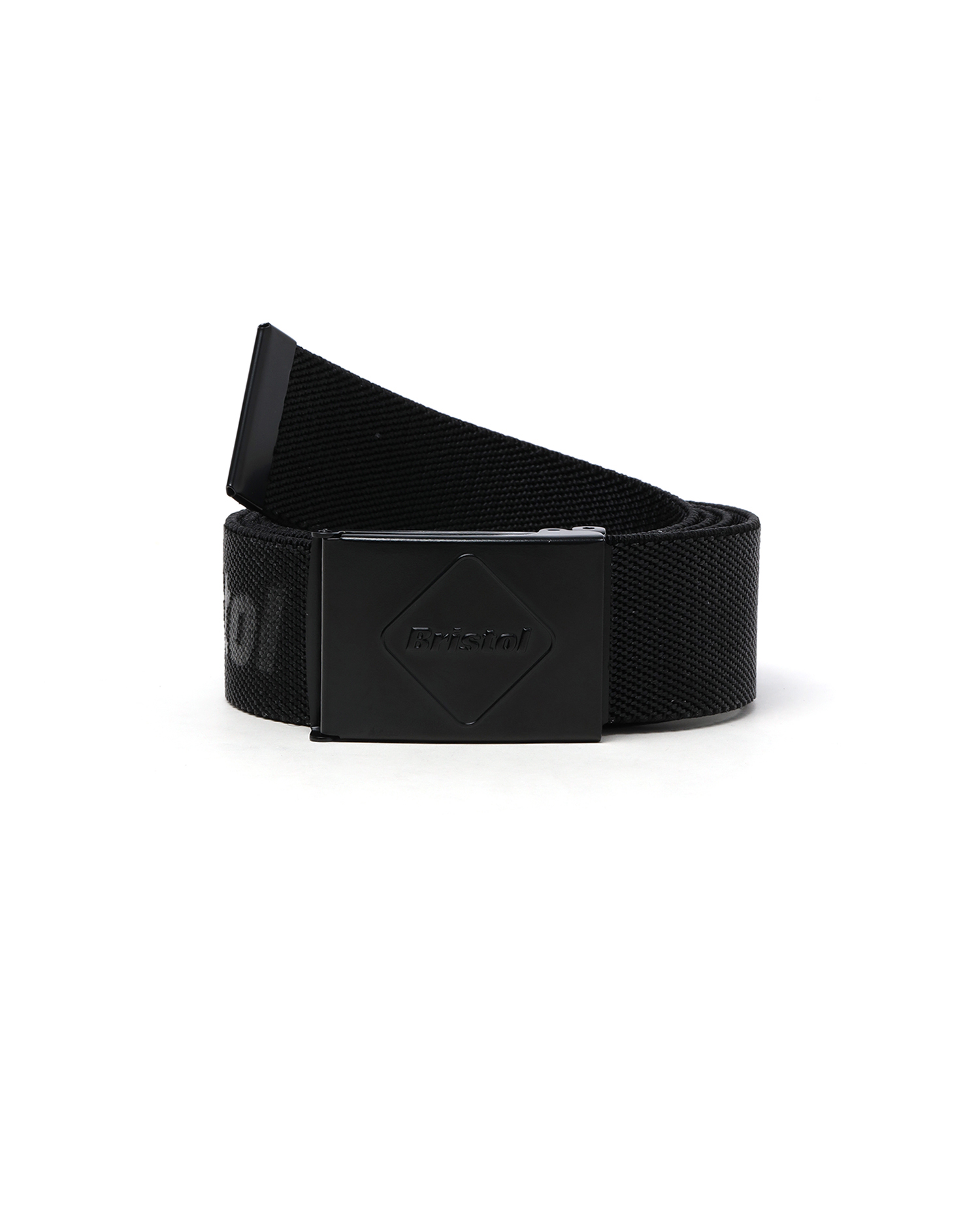 Emblem logo stretch belt