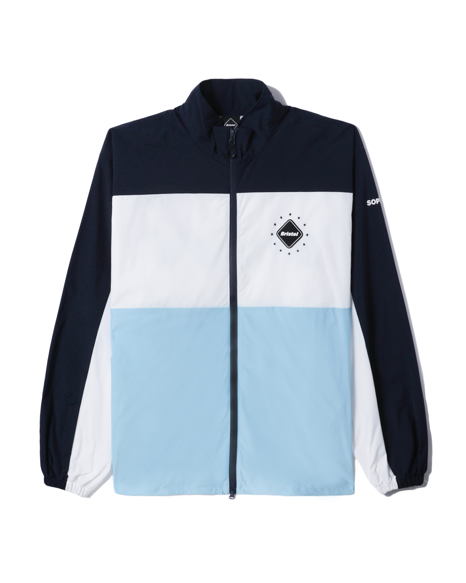 F.C.REAL BRISTOL Panelled stand collar training jacket| ITeSHOP