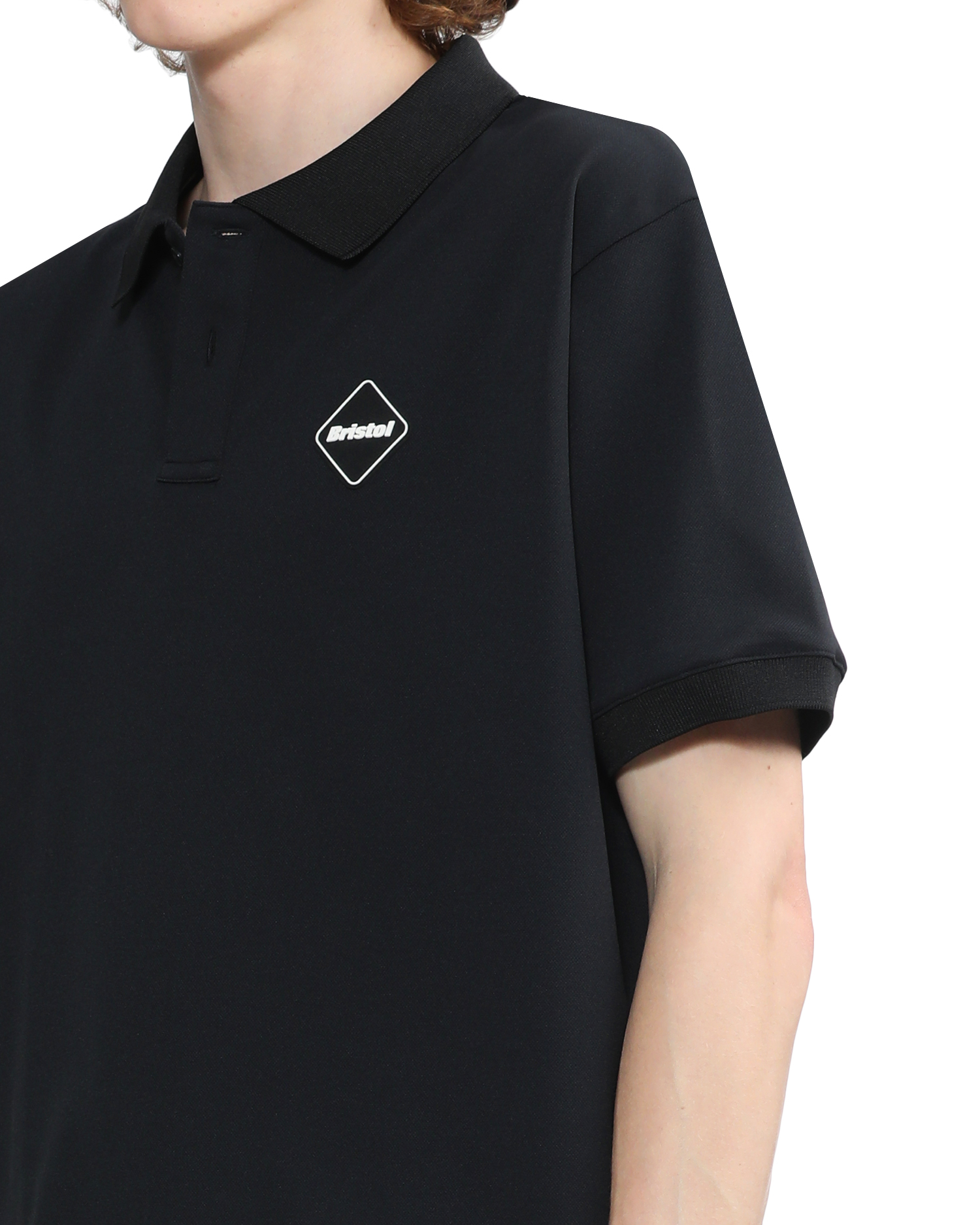 Emblem polo shirt