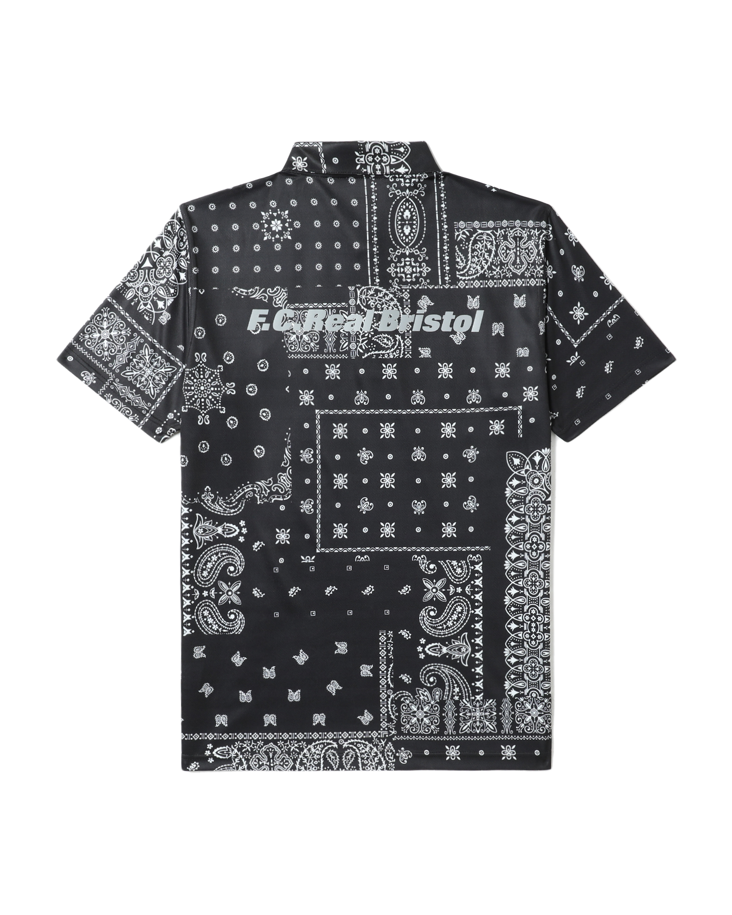 X New Era Bandana print polo shirt