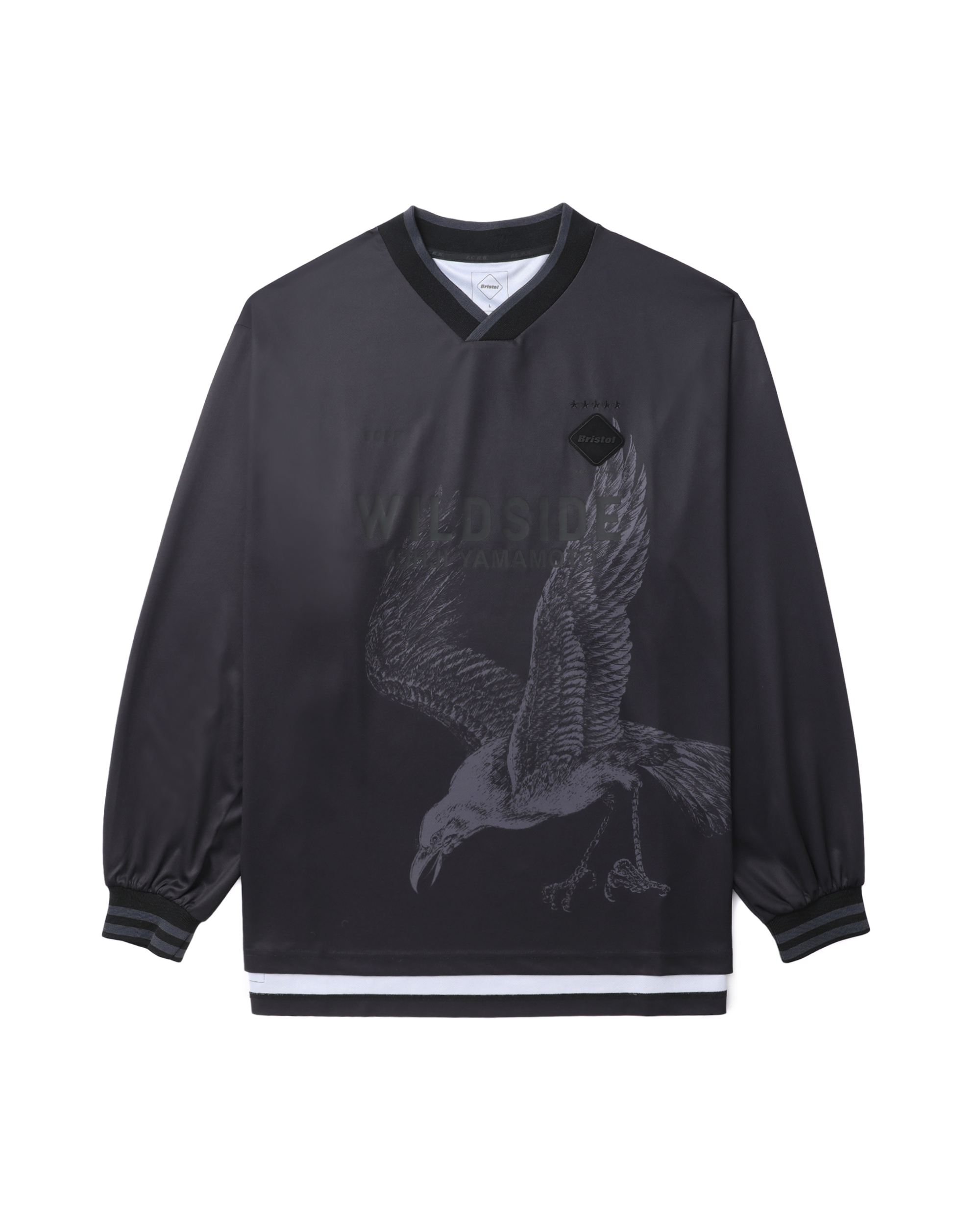 F.C.REAL BRISTOL X Wildside Yohji Yamamoto oversized game shirt