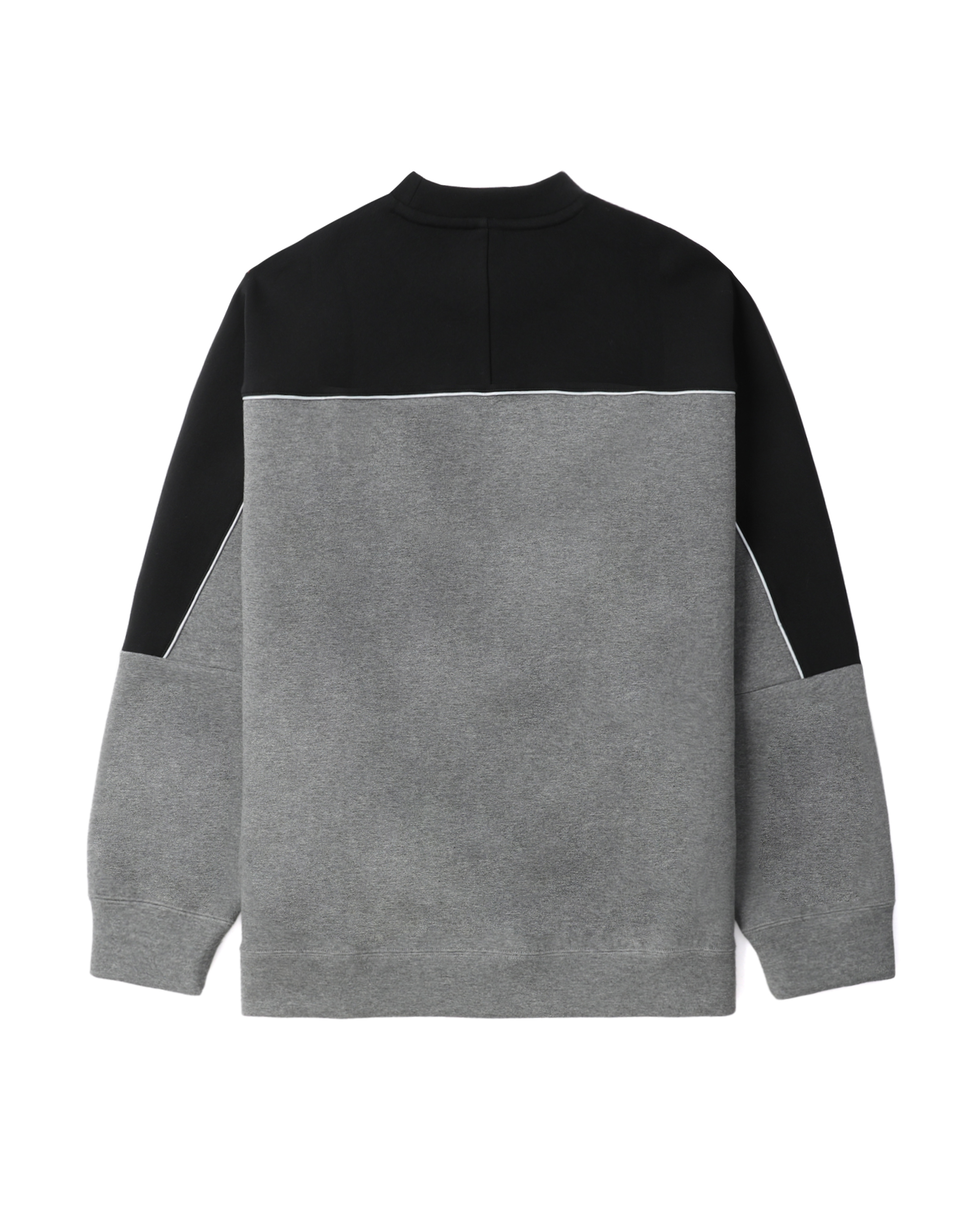 Tech sweat oversized top