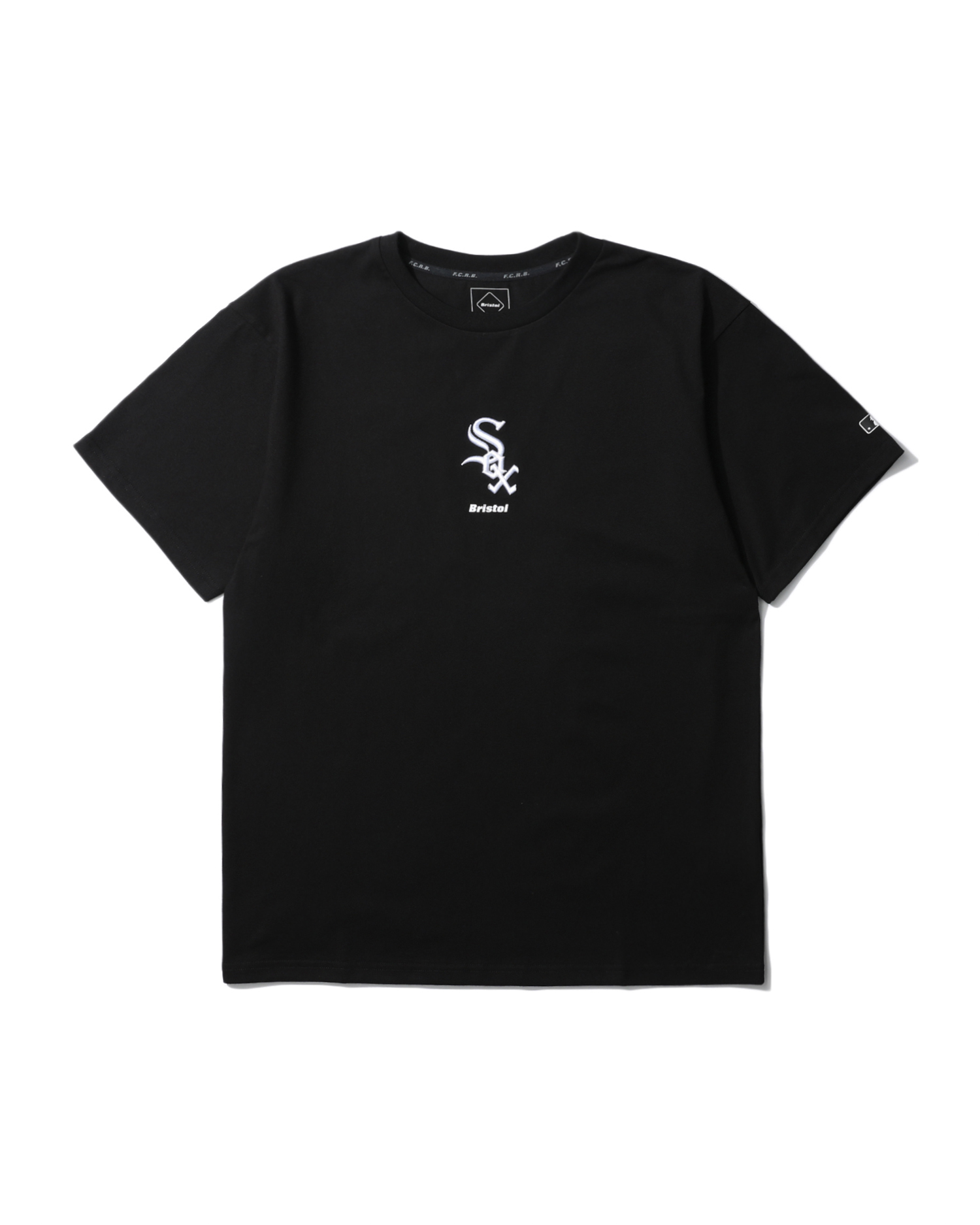 F.C.Real Bristol MLB TOUR B&W TEAM TEE-