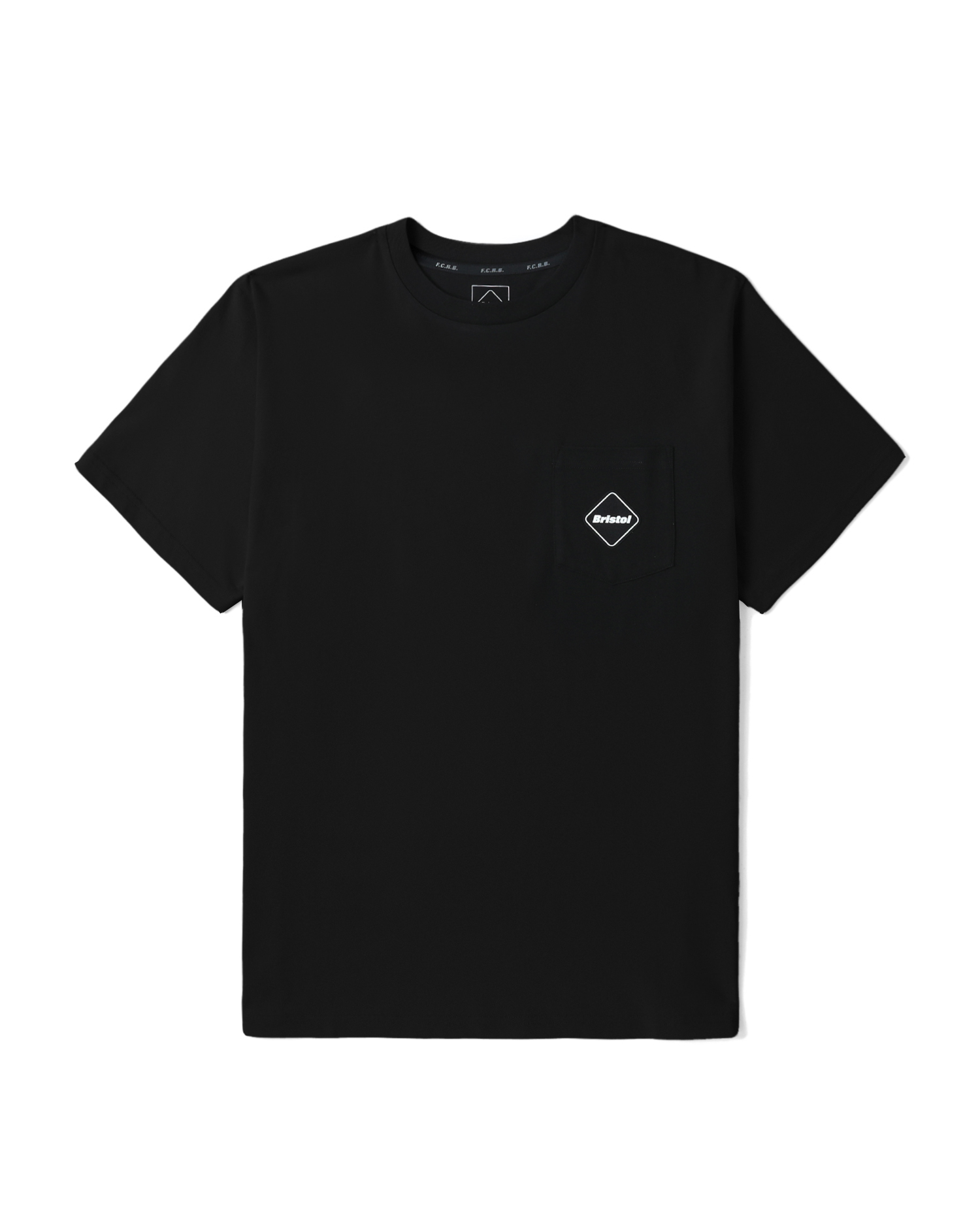 F.C.REAL BRISTOL Vertical logo pocket tee| ITeSHOP