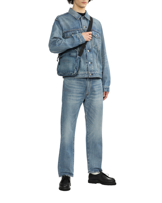 UNIFORM EXPERIMENT Denim shoulder bag