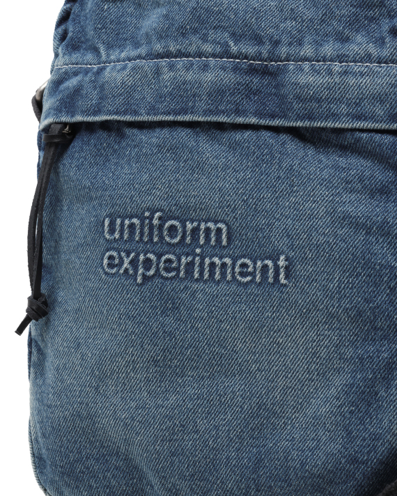 UNIFORM EXPERIMENT Denim shoulder bag