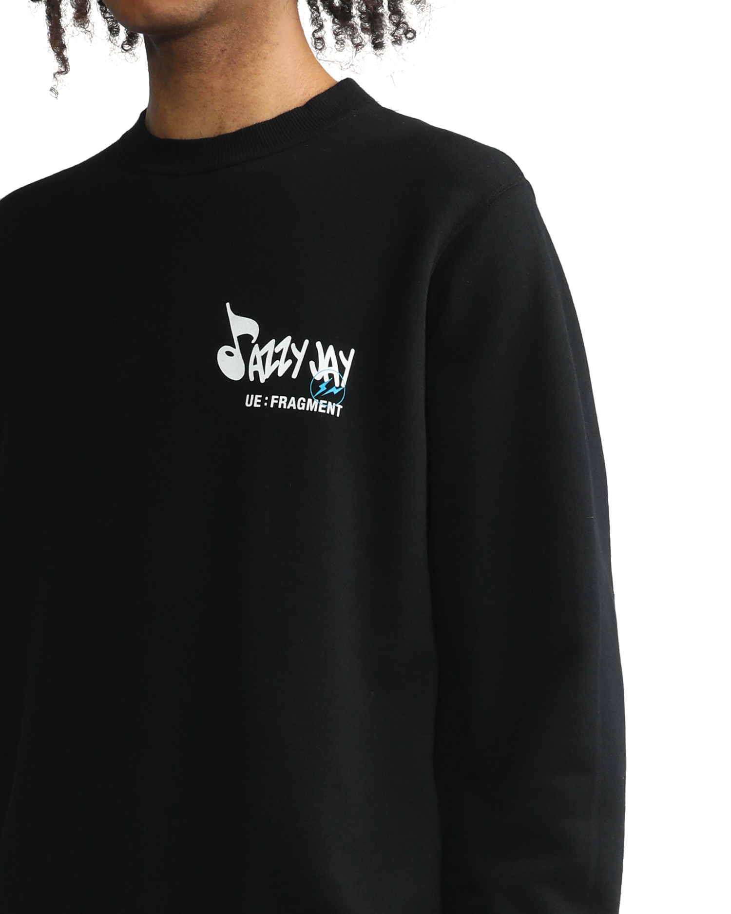 UNIFORM EXPERIMENT Jazzy Jay graphic back sweatshirt| ITeSHOP