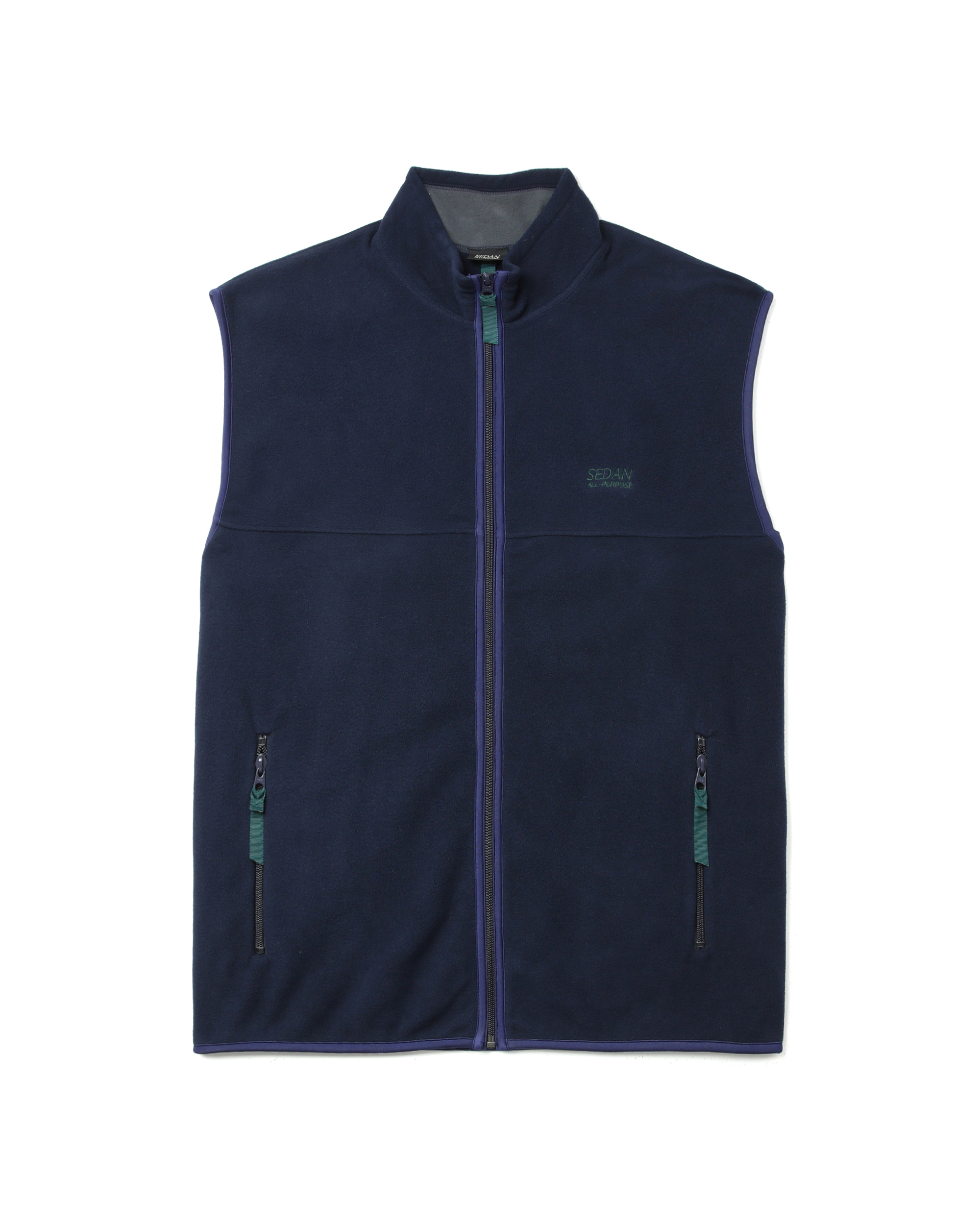 SEDAN ALL-PURPOSE Zip-up fleece vest | ITeSHOP