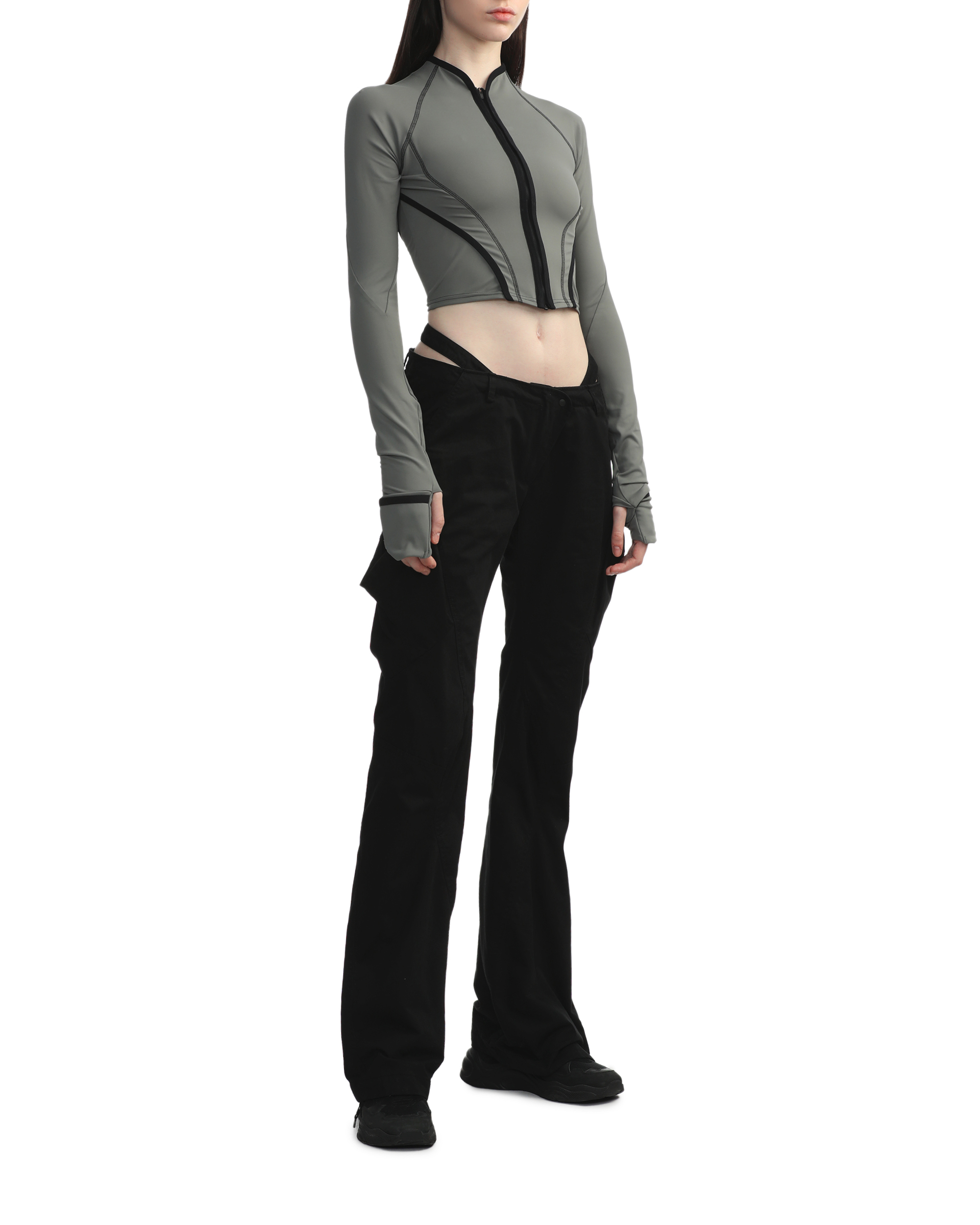 HYEIN SEO Slashed long-sleeve top | ITeSHOP