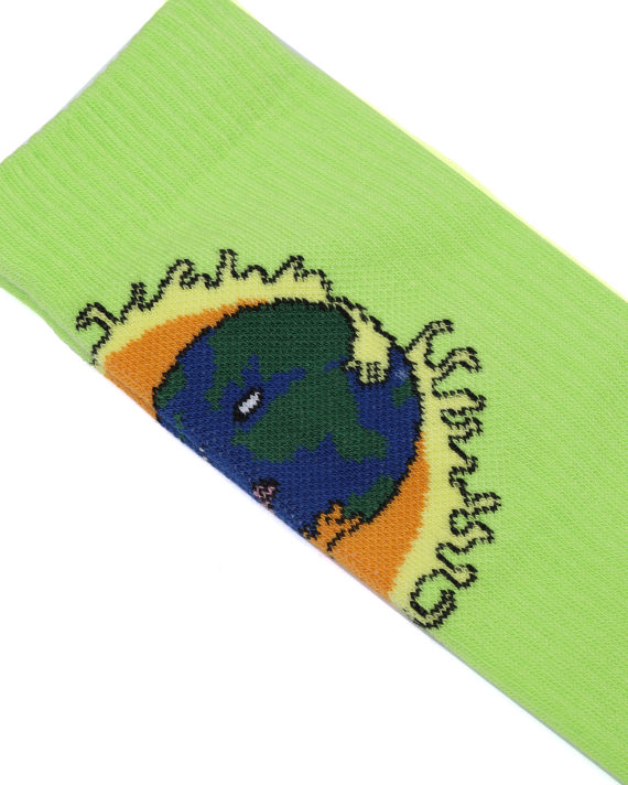 Moon earth jacquard socks image number 2