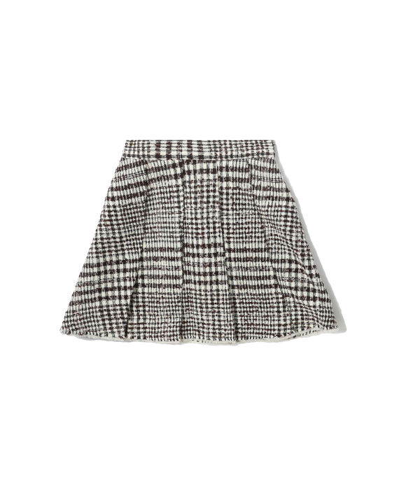 Checked pleated skirt image number 5