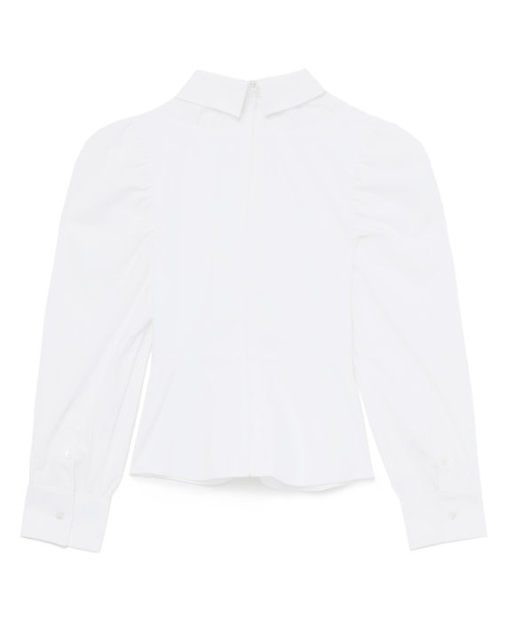 Panelled puff sleeve blouse image number 5