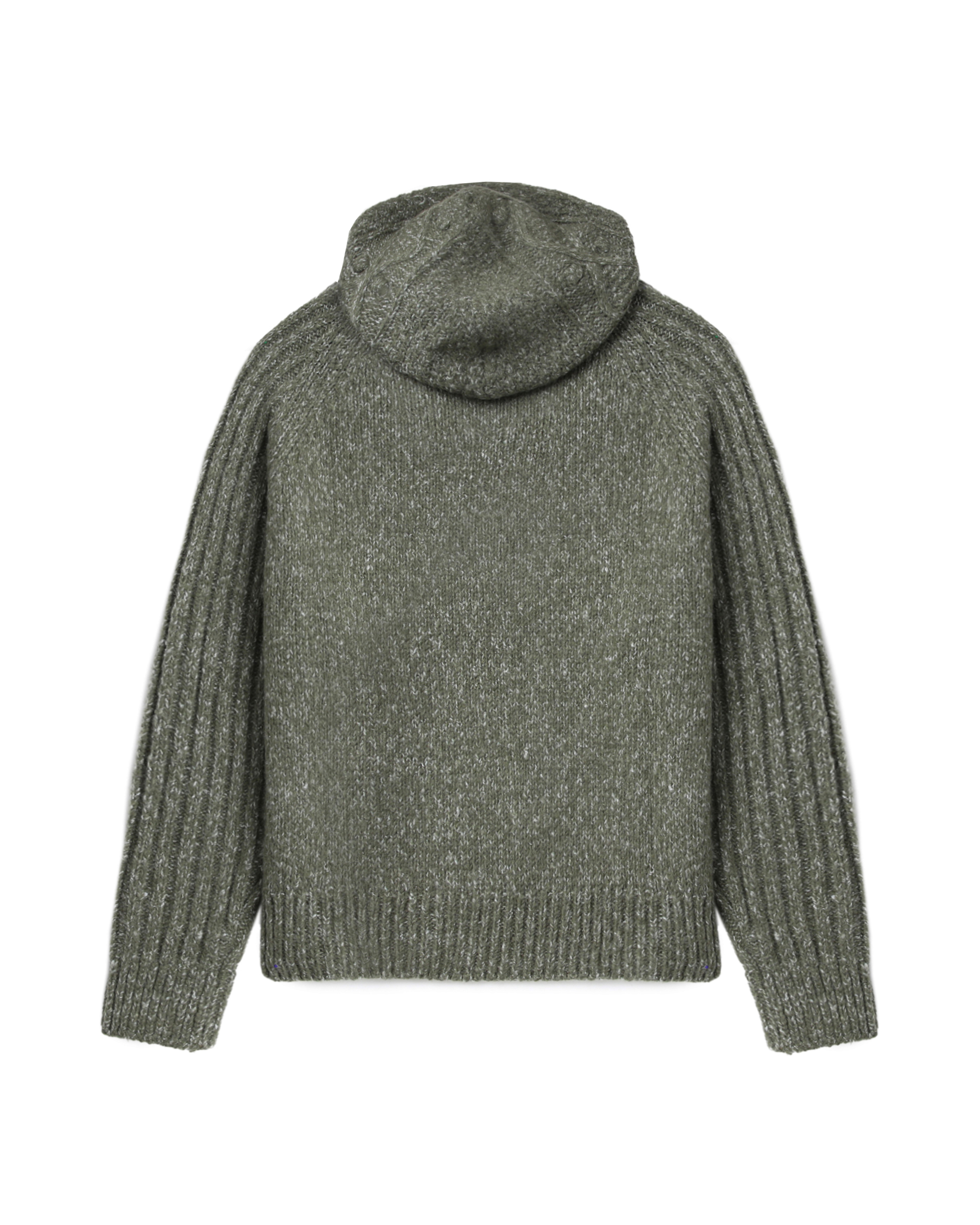 SINOON Cable knit hoodie | ITeSHOP
