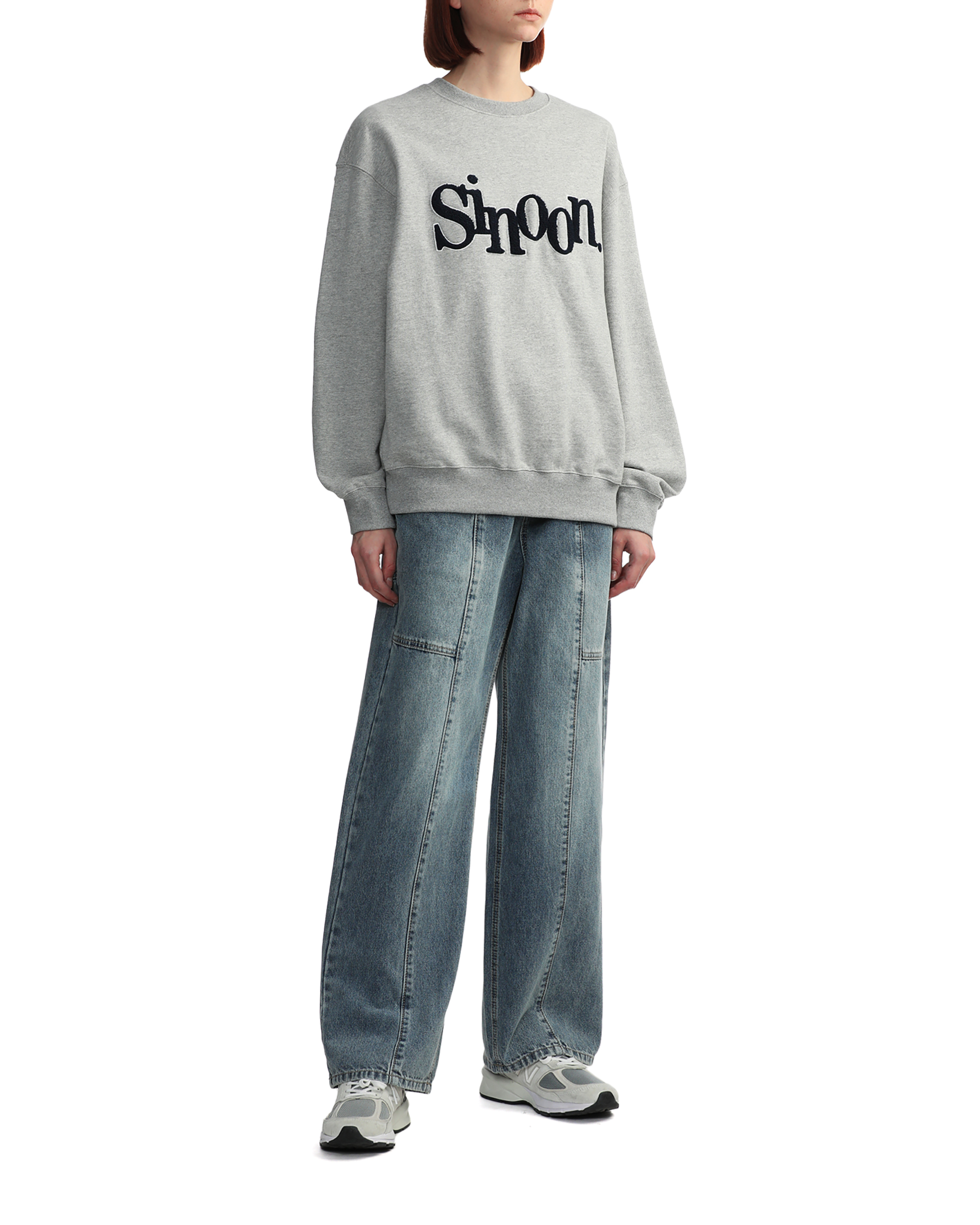 【SINOON】AUTHENTIC LOGO SWEATSHIRT SINOON ｜시눈 공식 온라인 스토어